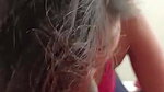 pink bra Indian girl blowjob with cleavage show