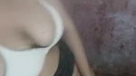 naked Indian girl fingering horny hairy pussy