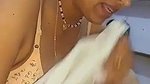 village wife desi blowjob with cleavage viral show