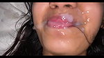 Girl freind taking cumshot to mouth