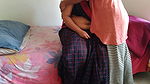 Padosi Priya Aunty ko mast chudai or uski pussy fad diya – Saree wearing Gujrati sexy aunty destroyed Pussy on bed – Cum.