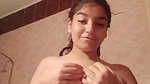 busty girlfriend massaging her big boobs viral MMS