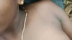 South Indian girl giving blowjob in jungle