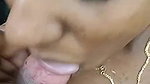 South Indian girl giving blowjob in jungle