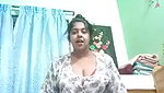 naked Indian girl showing big boobs and bald pussy