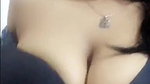 girlfriend huge boobs show on WhatsApp status
