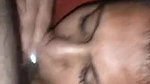 bhabhi giving desi blowjob with cleavage show