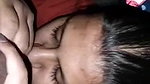 bhabhi giving desi blowjob with cleavage show