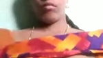 Tamil aunty boobs show in open blouse viral show