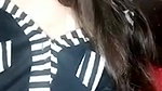 beautiful girl boob show on viral video calling
