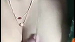 Telugu aunty big boobs shown with blouse open
