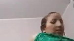 mature MILF aunty shower nude bath video call