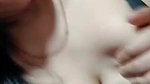 beautiful young busty mumbai girl squeezing boobs nipples showing