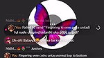 tango girl boob pressing
