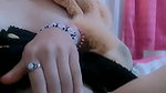 topless girl pussy rubbing