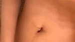 Glasses Girl Fully Nude Showing Rubbing Her Pussy Bathing