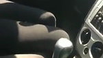 Cute Girl Sucking Boyfriend Dick Inside Car