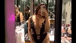 Famous Model Divya Mistry Black Lingerie Showing her ass