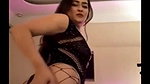 Famous Model Divya Mistry Black Lingerie Showing her ass
