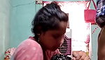Desi Wife Giving Blowjob Fucking