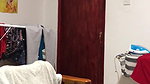 hot wife in hotel room bathrrom after nude bath