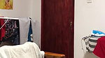 hot wife in hotel room bathrrom after nude bath
