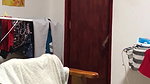 hot wife in hotel room bathrrom after nude bath