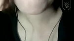 slim girl boob show on video call with lover