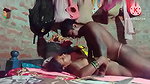 village couple hardcore viral home sex video
