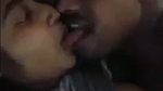 Indian lovers sex foreplay topless viral MMS