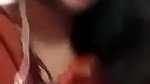innocent girlfriend showing big boobs on call