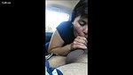 British Indian Couple In Car