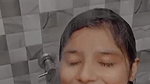 cute girlfriend nude bath selfie viral video