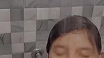 cute girlfriend nude bath selfie viral video
