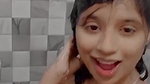 cute girlfriend nude bath selfie viral video