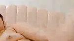 chubby desi fingering aunty using brush as dildo