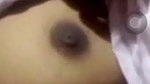 cute college girl boobs show on a video call
