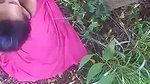 GF fucked in jungle viral xxx Indian outdoor