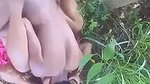 GF fucked in jungle viral xxx Indian outdoor