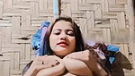 Northeast girl huge boobs show and pussy rubbing
