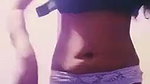 office teammate stripping saree MMS nude