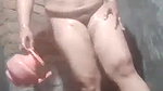 busty Bengali bhabhi viral nude bath video