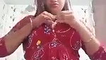Pakistani girl naked boobs show selfie video