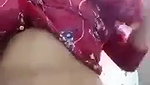 Pakistani girl naked boobs show selfie video