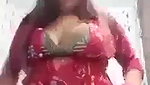 Pakistani girl naked boobs show selfie video