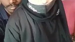 Hijabi girl riding dick in photo studio sex MMS