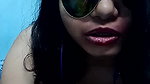 Night Queen Pressing Boobs & Teasing on StripChat Live ~ with Face