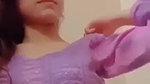 Udaipur cute girl boob show selfie viral video