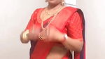 Iyer maami in US huge deep thoppul navel show dance