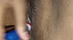 Indian girl nude masturbation with marker